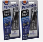 Permatex Set Of 2 Ultra Black Maximum Oil Resistance Rtv Silicone Gasket Maker. Fixed Price $13.50.