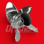 Mercury Oem Bravo I One Propeller 48-831913A55 15-1/4 X 26 Lh Ss Blade Used. Fixed Price $695.00.