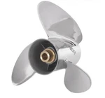 New 0763922 763913 Nos Johnson Evinrude Stainless Viper V6 Prop 14 3/4X. Fixed Price $599.00.