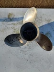 Mercury Solid Hub Mirage Propeller 14.3/4 X Pitch Lh 48-13247A5-25 B65. Fixed Price $150.00.