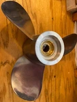 New Oem Volvo Penta Stainless Steel C5 Rear Douprop 3587873 Propeller. Fixed Price $848.15.
