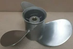 New Powertech / Honda & Yamaha 9.5 X 12 Stainless Steel Outboard Propeller. Fixed Price $129.99.