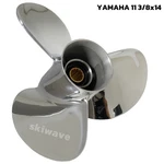11 3/8X14 Stainless Steel Boat Propeller For Yamaha Outboard 25-60HP 13TOOTH. Fixed Price $170.05.