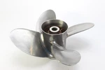 Powertech LFS4 Mercury 16 X 17 Lh Stainless Propeller 150-300 Hp Mo Hub Wty. Fixed Price $375.00.