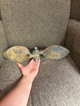 Martec Eliptec Two Blade Folding Bronze Propeller Rh 18DIAMETER 16PITCH 1-1/4". Fixed Price $199.99.