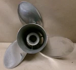 Used Michigan Apollo 14 1/8 X 19 Stainless Outboard Prop # 999044. Fixed Price $249.99.