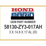 Honda X 14.8 Al (r) 58130-ZY3-017AH Oem New. Fixed Price $182.21.