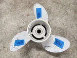 Aluminum 12 3/4" X 20P Michigan Wheel Propeller, Omc Evinrude Johnson Hub, P8767. Fixed Price $30.00.