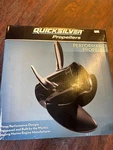 Quicksilver Black Diamond Performance Propeller. Fixed Price $50.00.