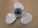 Yamaha Propeller 12 1/4 X 9 Pitch White Aluminum Right Hand Marine Boat. Fixed Price $89.95.