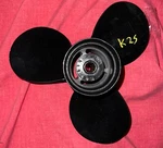 Wheel 112004 3/4 X 6 1/2 Aluminum Propeller For Honda 9.9-15HP (K25). Fixed Price $70.00.