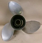 Used Michigan Wheel Rapture 13.25 X 19 Stainless Propeller # 993105. Fixed Price $189.99.