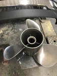 Mercury 28 Pitch Propeller 3 Blade. Fixed Price $425.00.