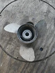 Mercury Quicksilver 13X19 Pitch Aluminum Prop 48-32750-19 Used 15 Spline. Fixed Price $24.00.