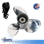 Stainless Propeller 9.25X12 For Mercury Tohatsu Nissan Outboard 9.9-20HP 14 Toth. Fixed Price $119.99.