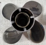 Mercury Marine Trophy 4-BLADE Stainless Propeller 23P 48-825938A45. Fixed Price $450.00.