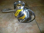 Mercury Stainless Steel Propeller 14X13P Right. Fixed Price $385.00.