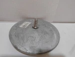 New Tecnoseal R4 Rudder Anode - Zinc 5" Diameter. Fixed Price $24.99.