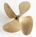Oj Nibral Propeller 14 X 20 Blade Counter Left Bronze 7751 1/8" Shaft. Fixed Price $349.00.