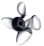 Michigan Wheel Stainless Apollo Propeller 14 X 22 4-BLADE Lh #993216. Fixed Price $566.54.