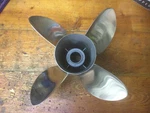 Mercury Bravo 1 33 Pitch Right Hand Labbed Propeller. Fixed Price $775.00.