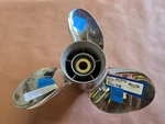 14" X 20P Suzuki Stainless Steel Propeller, 4.25" Gearcase, New Hub, P11069. Fixed Price $435.00.