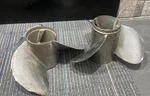 Mercury Marine Bravo Propeller Set 48-823667 26P & 48-823668. Fixed Price $249.99.