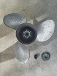 Mercury Vengeance 48-18314 Blade 17P Stainless Prop With Hub Kit Hardware. Fixed Price $179.99.