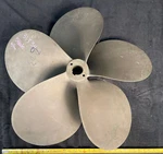 Cjr 31" X 34.5 Pitch Bronze Blade Left Hand Inboard Boat Propeller. Fixed Price $2999.99.
