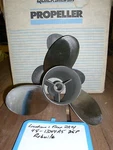 Quicksilver Mirage+ Stainless Steel Boat Propeller 14.5"X25" Lh 48-13247A. Fixed Price $545.18.