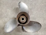 3/4" X 15P Michigan Wheel Ss Propeller, 013028, Evinrude Johnson Omc, P6326. Fixed Price $200.00.