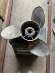 SS#307 Powertec 14X19 Rh 3B Stainless Steel Propeller. Fixed Price $325.00.