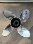 Used Mercury Trophy Propeller 23 Pitch Rh Flow Torq Hub C12. Fixed Price $250.00.
