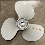 Michigan Wheel/volvopenta SMC292 Long Hub Aluminum 3 Blade Propeller. Fixed Price $140.00.