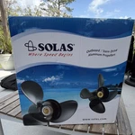 Solas Outboard/ Stern Drive Aluminum Propeller 11.8 X Right Rotation 3 Blade. Fixed Price $75.00.