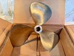 Federal Propeller Ni-bral, 15-3/8"X19 Left Hand Blade 1-1/8" Shaft. Fixed Price $395.00.