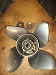 Suzuki DF60 - 70HP Outboard Blade Ss Propeller Powertech (RXB4R12PS2140). Fixed Price $250.00.