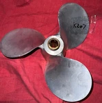 Wheel AMC-388 13.375 X 12.5 Aluminum Prop Evinrude Johnson 25 40JP (K207). Fixed Price $65.00.