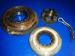 0314503 0127084 Propeller Nut = Omc Johnson Evinrude 115HP (r 4A). Fixed Price $19.00.
