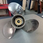 Powertech Outboard Propeller 3 Blade Yamaha 10.25X12 Right Hand. Fixed Price $280.00.