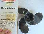 Mercury 48-828148A12 Black Max Propeller 9.75 5.5" Oem New Factory Boat Parts. Fixed Price $61.40.