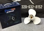 Polastorm Aluminum Propeller 3-BLADE 3/4X10P 3101-3118-10YA. Fixed Price $139.95.