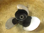 Johnson Evinrude Outboard Aluminum Propeller 13.5 X 15 763466. Fixed Price $30.00.
