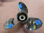 14" Suzuki Stainless Steel Propeller, 4.25" Gearcase, 3RX14X19P, P11204. Fixed Price $355.00.