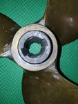 Vintage Outboard Motor Brass Propeller Michigan Wheel SMC52 Nice Needs Cleaned. Fixed Price $80.00.