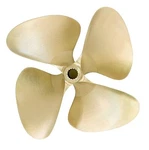 Oj Ski 484 13.7 X 19.5 Blade Nibral Inboard Propeller Splined Bore. Fixed Price $630.00.