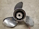 Counter 14 1/4" X 21P Omc Evinrude Johnson Viper Ss Propeller, 174812, P5649. Fixed Price $145.00.
