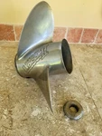 Quicksilver Laser Ii Propeller Stainless Steel 19 Pitch Left Rotation. Fixed Price $125.00.