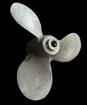 Vtg 1940S Michigan Wheel Bronze Propeller Am 92 7 Dia. Working Non-shined Boat. Fixed Price $79.99.