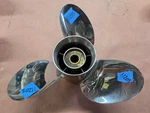 14" Suzuki Stainless Steel Propeller, 4.25" Gearcase, 3RX14X19P, P11205. Fixed Price $378.00.